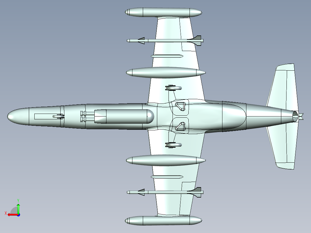 A10战斗机aero-l-159-alca-1.snapshot.1后视图