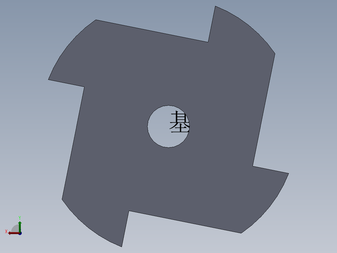 S44 离合器芯后视图