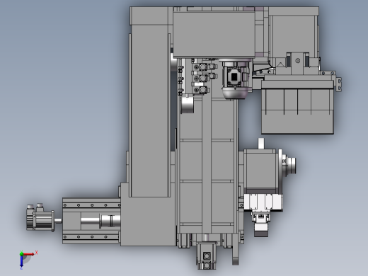 大型平面研磨机俯视缩略图