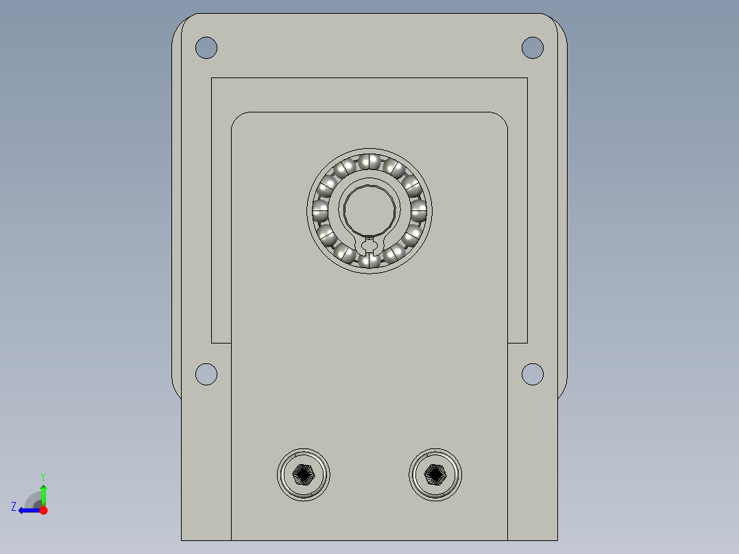 模组FSK40-L10C7-BC-T40（900行程）右视图