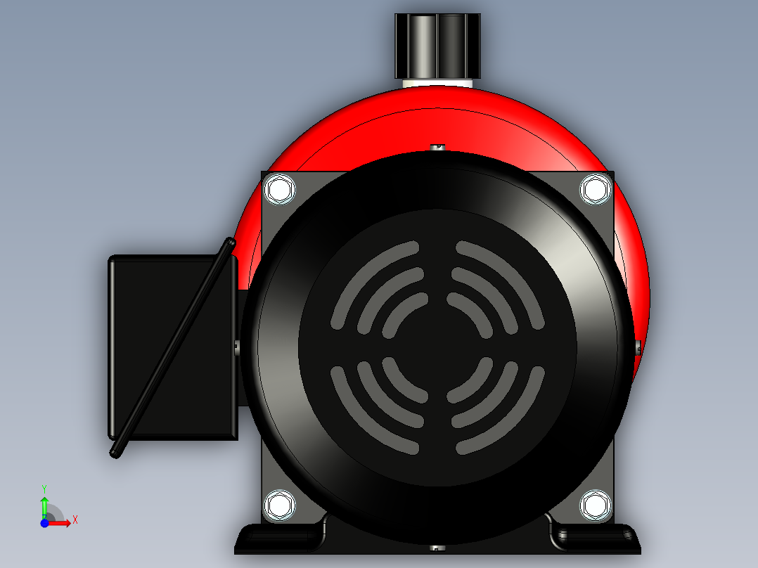 液压装置前视图