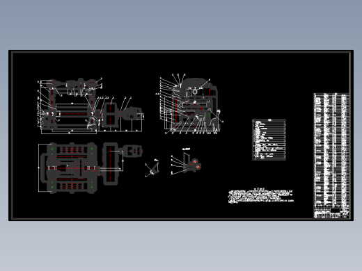 JS017-九辊矫正机压下系统设计