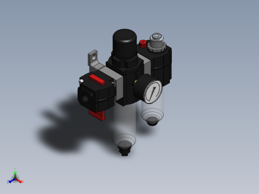 KIT FILTRO REGULADOR LUBRIF. DRENO AUTO 1-4 (BL72-XXX)