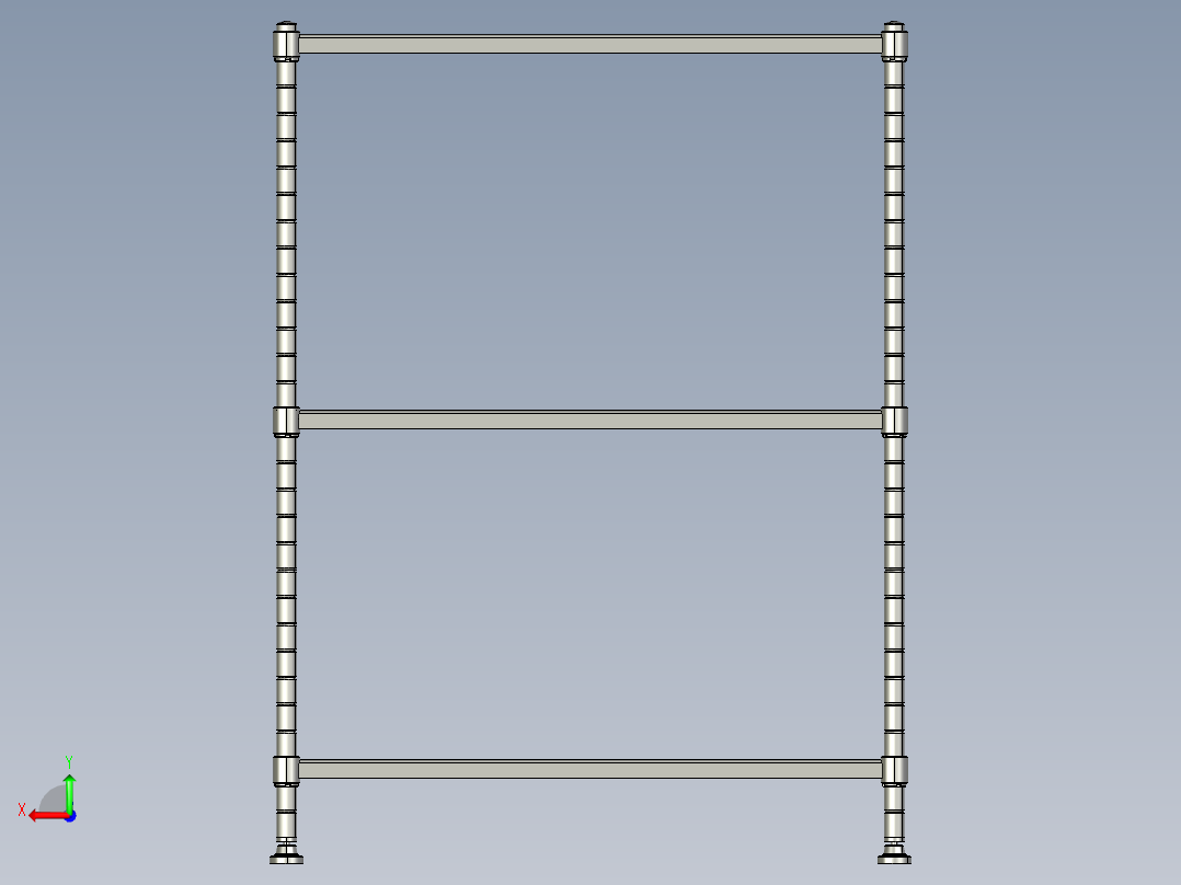 线架单元后视图