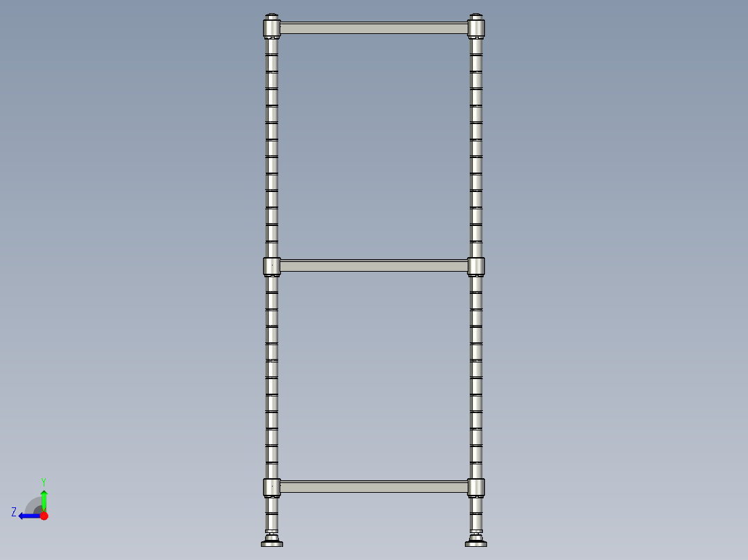 线架单元右视图