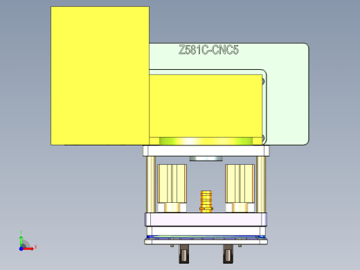 Z581C笔记本CNC工装夹具三维模型-CNC5-1106前视缩略图