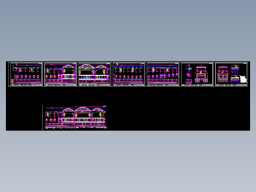 项王大桥(70m+100m+70m钢管拱)
