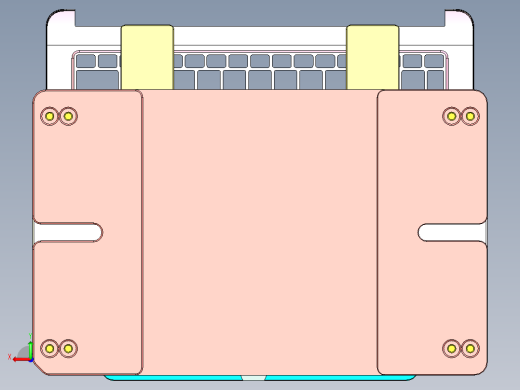 TP301-C笔记本CNC工装夹具三维模型-CNC2-0609后视缩略图