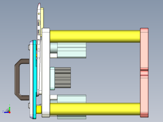 TP301-C笔记本CNC工装夹具三维模型-CNC2-0609右视缩略图