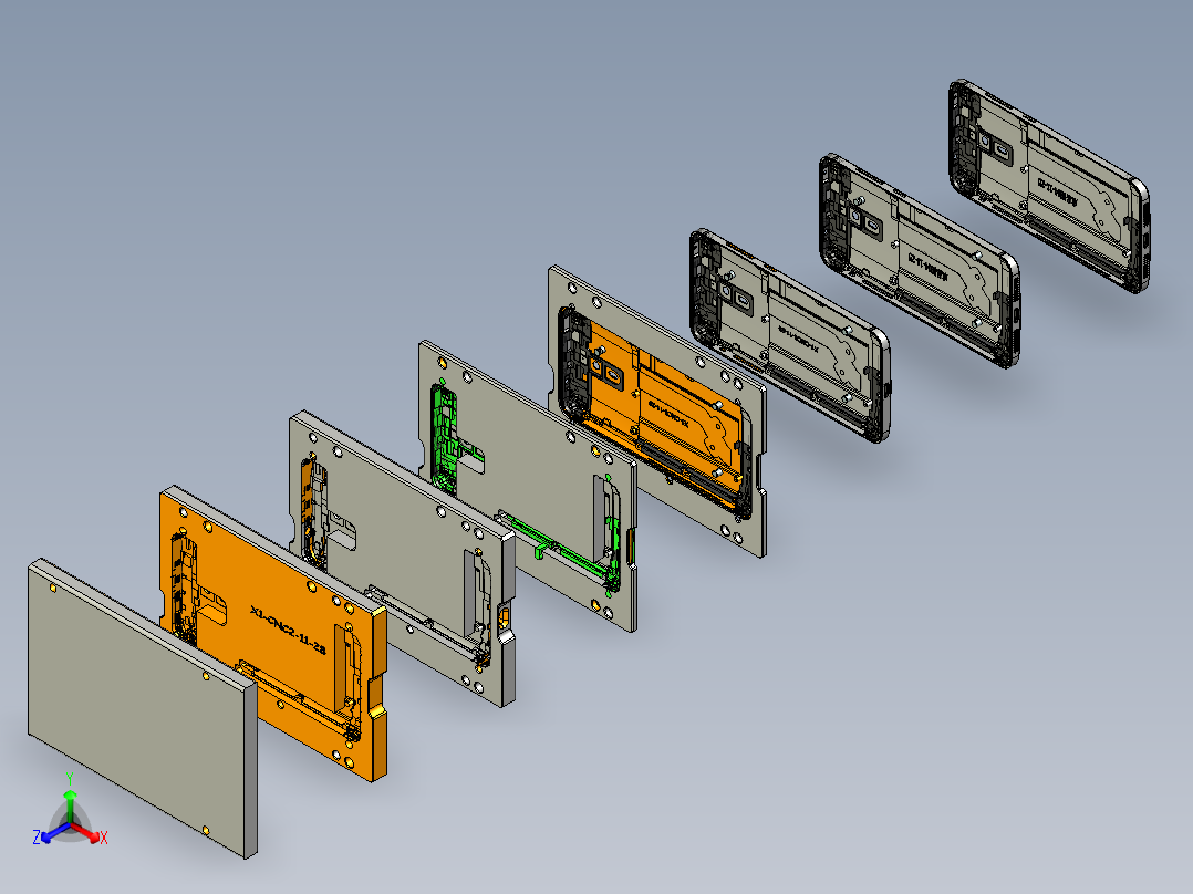 X1-GX-12-02正等轴测图