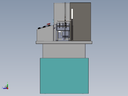 编织带自动冲切机sw18右视缩略图