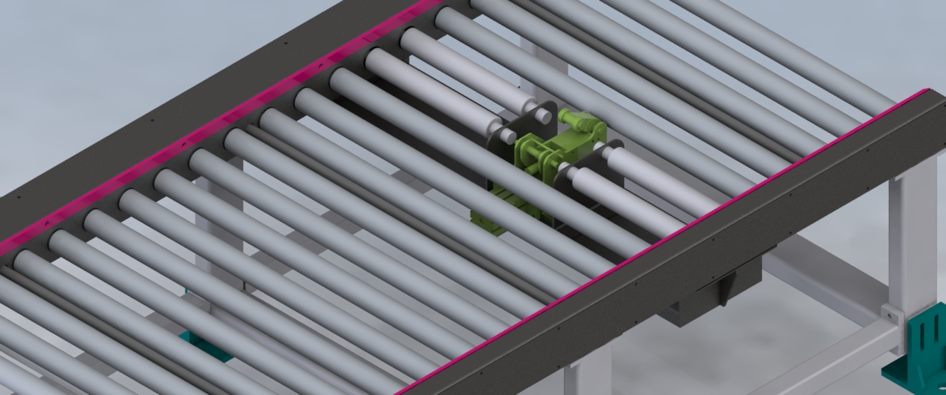 2M单层积放辊筒线sw14可编辑