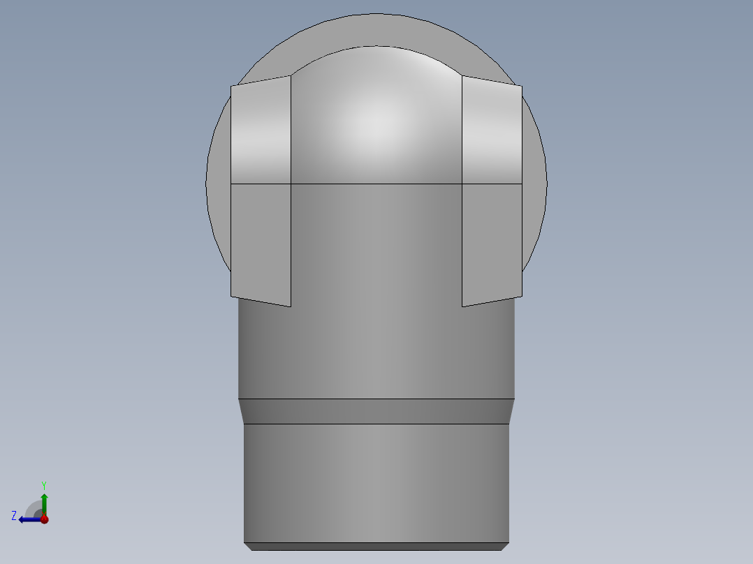 法兰接头、1DFS9-42-20右视图