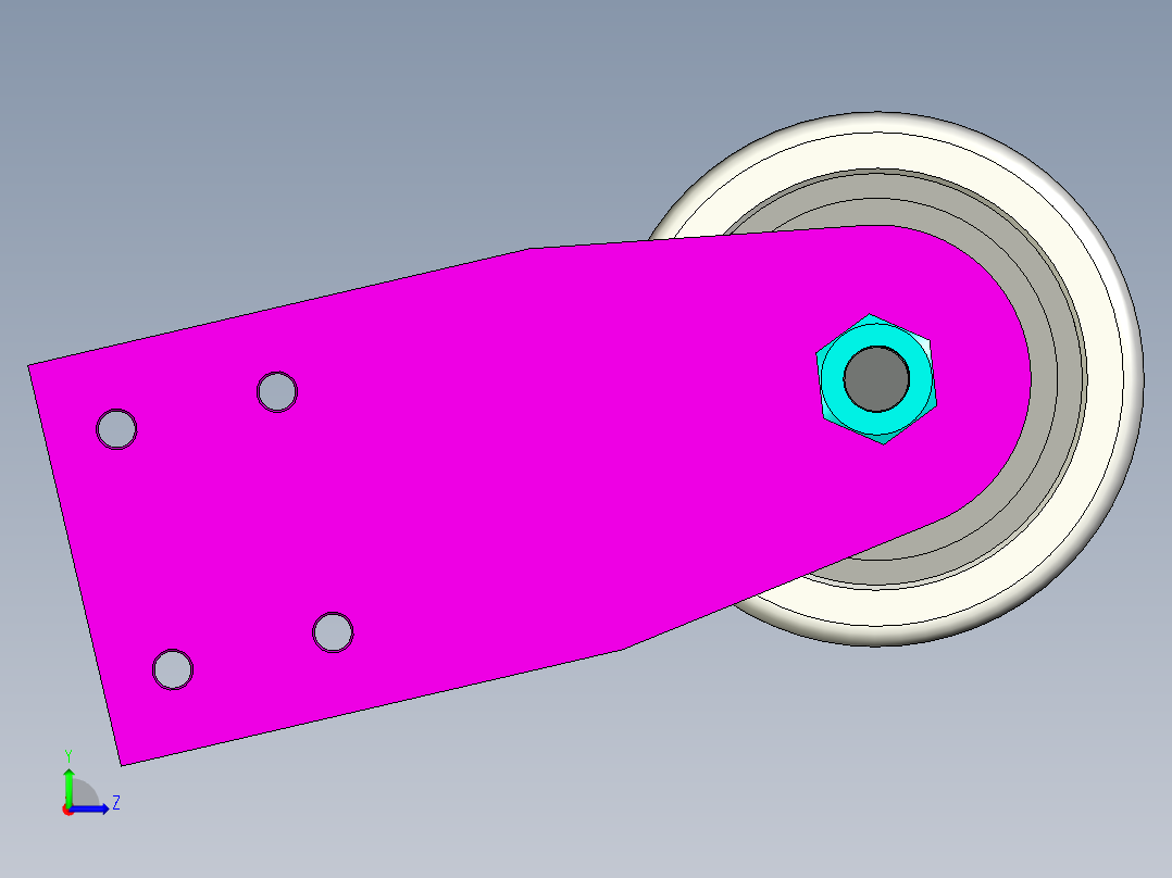 A0002566-在线旋转鼓水过滤装置过滤轧机冷却水左视图