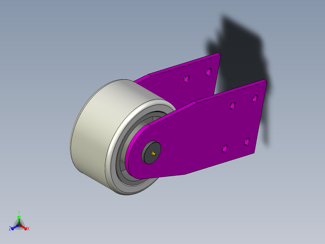 A0002566-在线旋转鼓水过滤装置过滤轧机冷却水正等轴测图