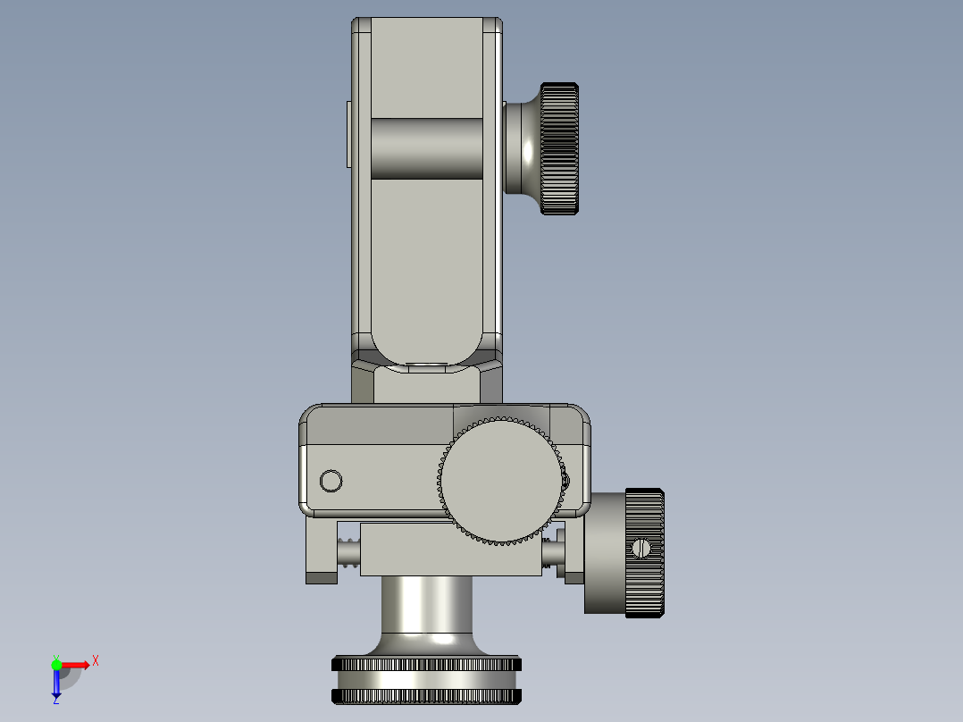 屈光度瞄准器俯视图