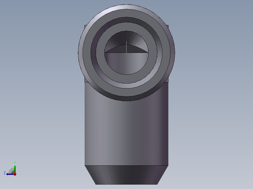 90度焊接接头、1DW9-22-14右视图