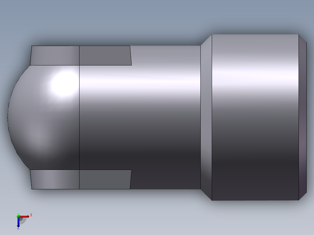 90度焊接接头、1DW9-22-14俯视图