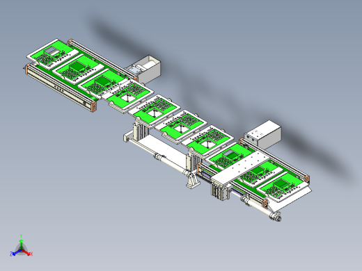 平板学习机外壳输送线设计