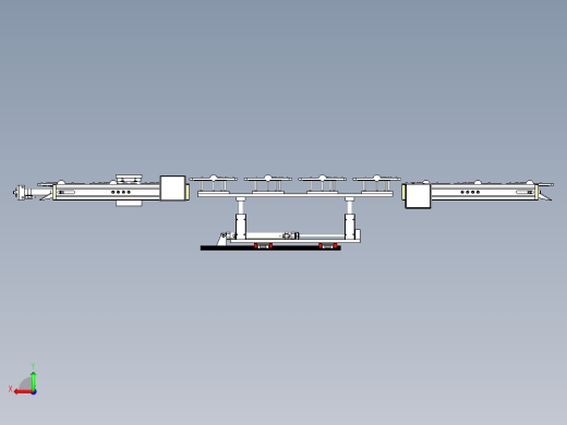 平板学习机外壳输送线设计后视缩略图
