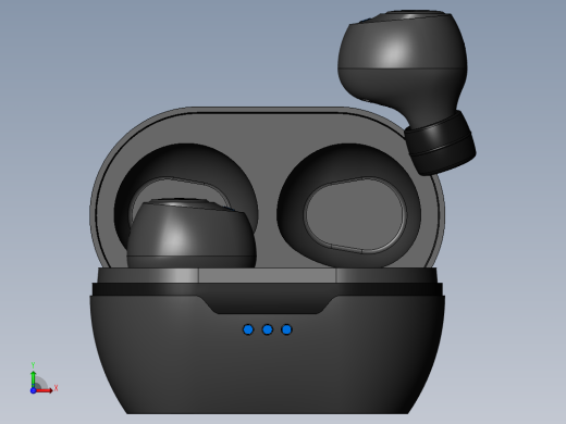 无线蓝牙耳机前视缩略图