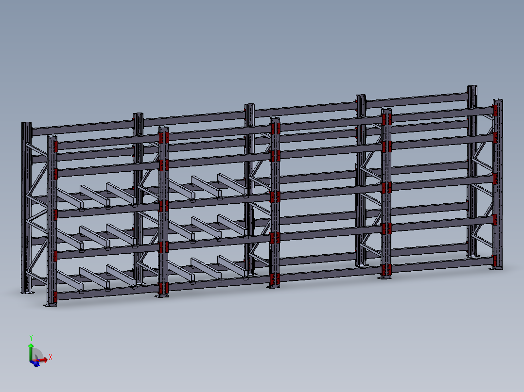 货架、中型托盘货架