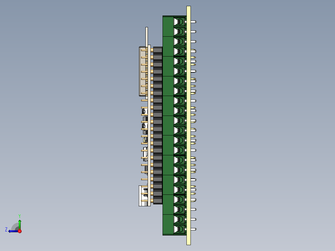 A0003014-MDR076A+ESP32-S3扩展板右视图