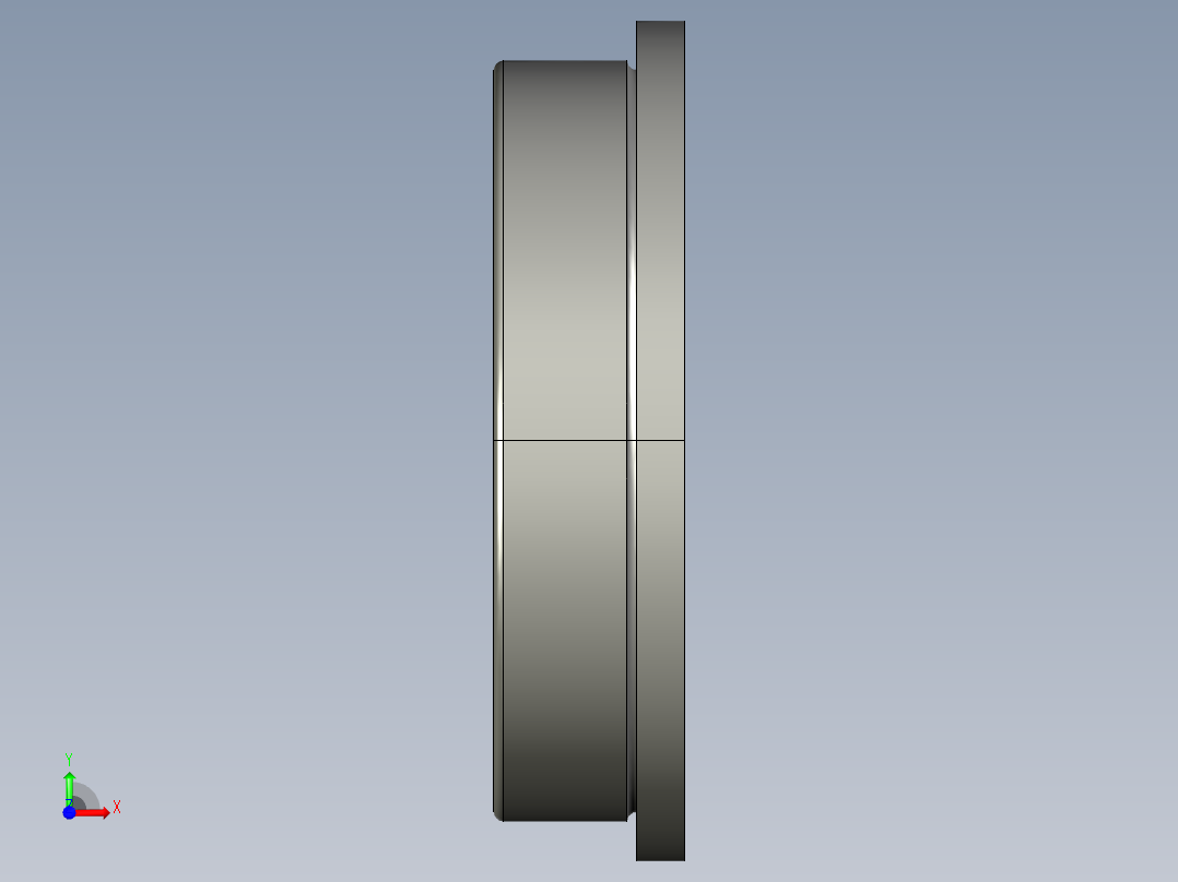 轴承FL6901ZZ前视图