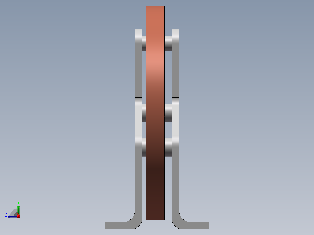 行星齿轮右视图
