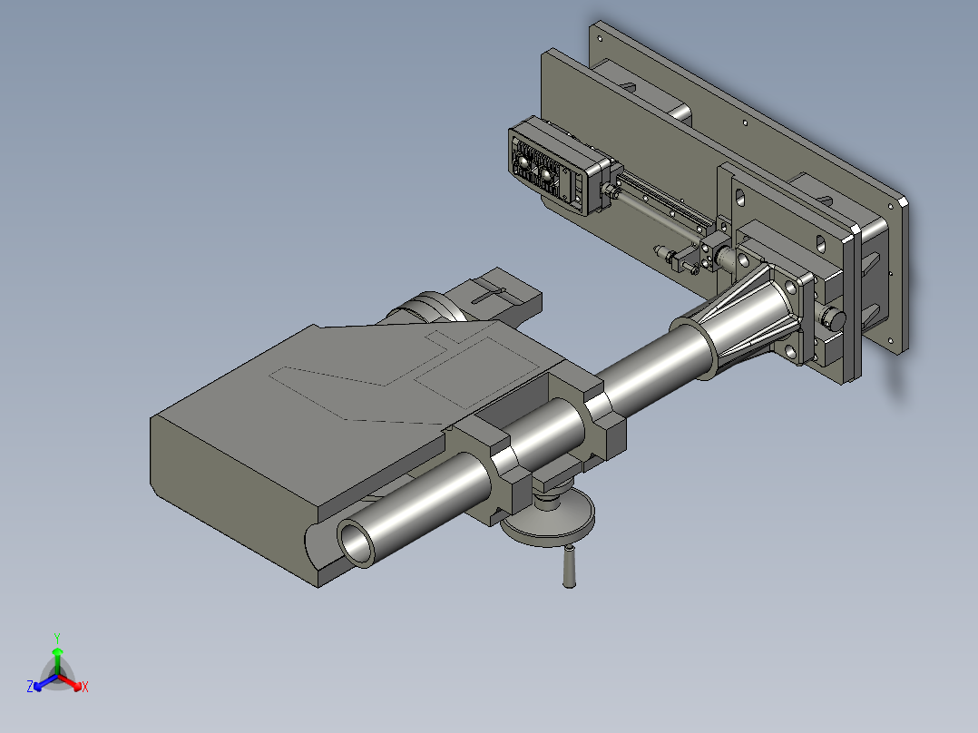 LBZL-H0-02焊接组件正等轴测图