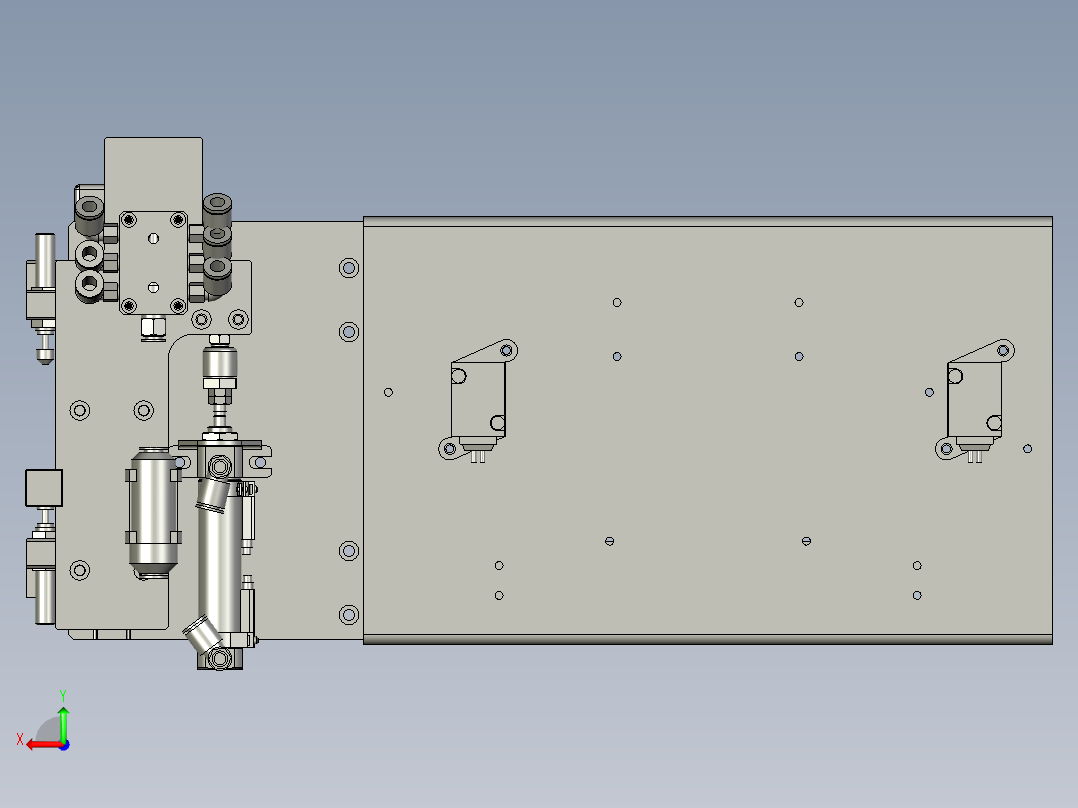 YSZ150B-03-07负极叠片机械手后视图