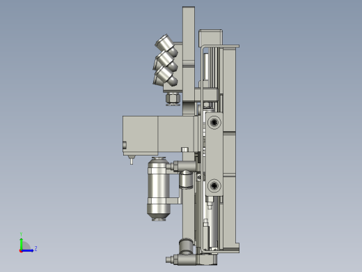 YSZ150B-03-07负极叠片机械手左视缩略图