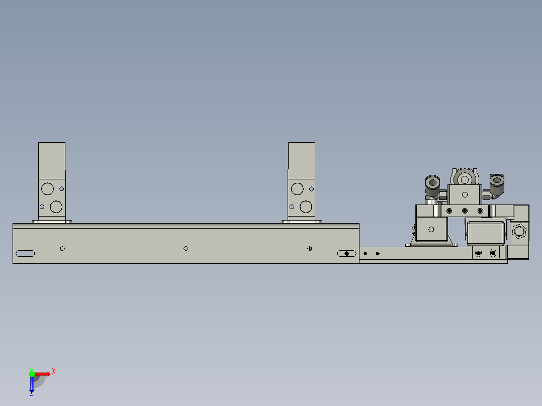 YSZ150B-03-07负极叠片机械手俯视图