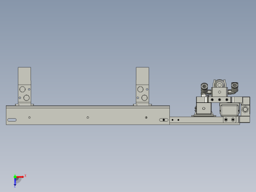 YSZ150B-03-07负极叠片机械手俯视缩略图