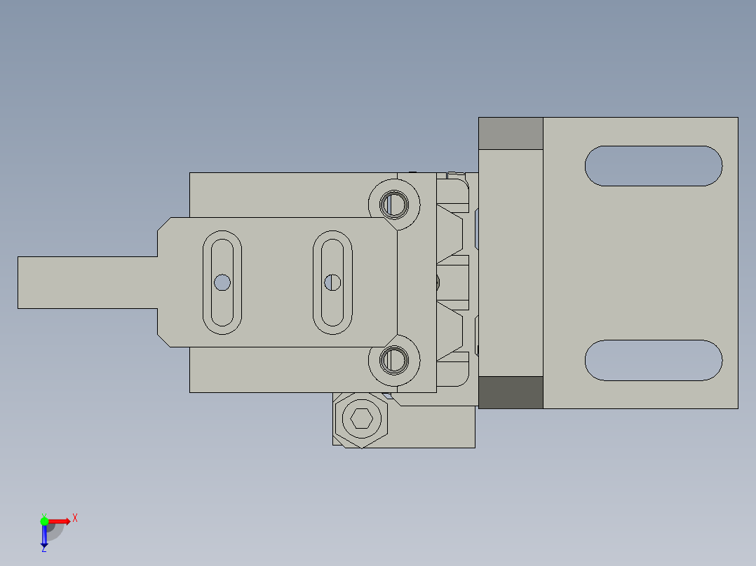 111XX极耳长度测量组件-1俯视图