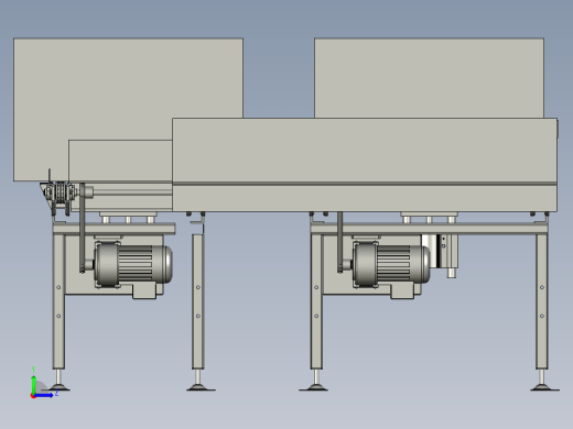 BBBB-左进右出周转箱输送模块左视缩略图