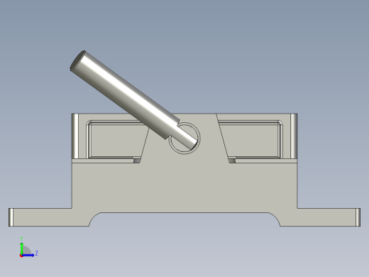简易平口钳左视缩略图