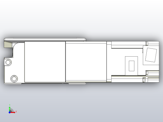 机器人皮带驱动直线轴TPA-GCB-120-P70-L1000-DL-M20-N3前视缩略图