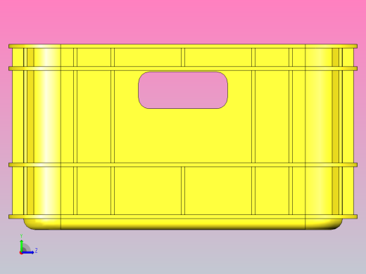 塑胶箱左视缩略图