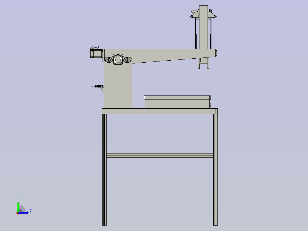 涂硅均匀的涂硅机左视图