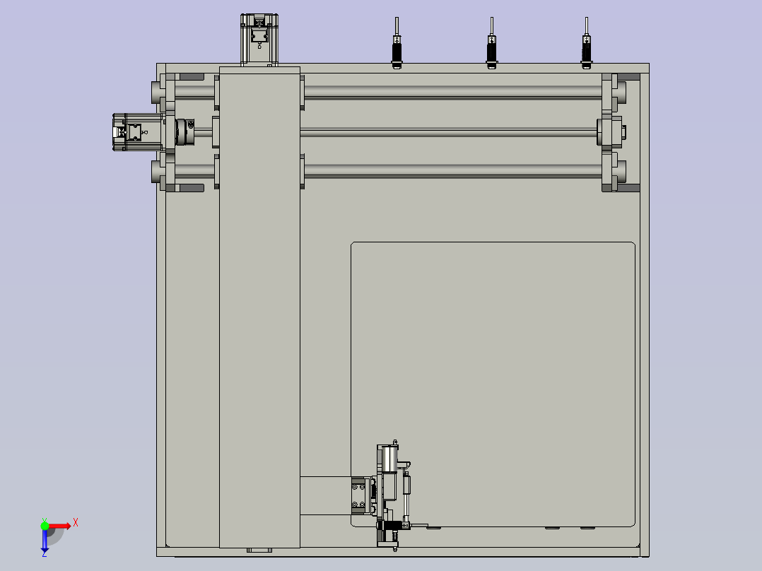 涂硅均匀的涂硅机俯视图