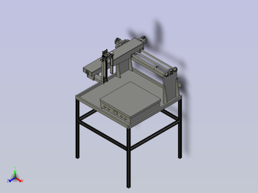 涂硅均匀的涂硅机正等轴测缩略图