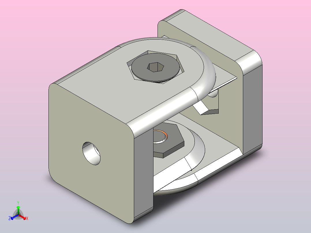重型合页 8 系列 40X40_重型合页 8 系列 40X40主视图
