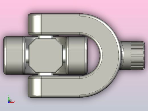 万向联轴器(接头)前视缩略图