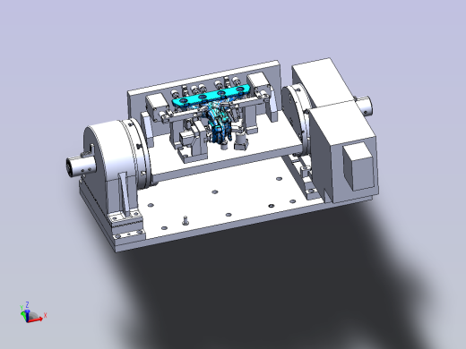 发动机排气歧管CNC加工夹具