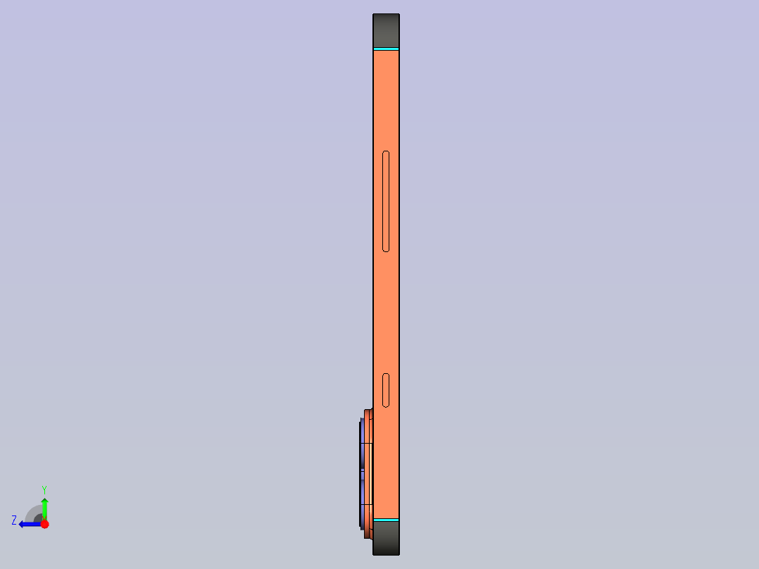 Phone 14手机模型图右视图