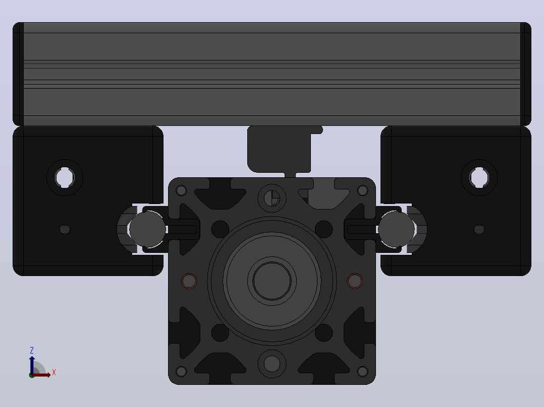 线性装置 LRE 8 D14 80x80 KGT 20x5-300前视图