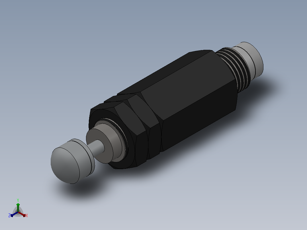 HRB系列液压缓冲器[HRB-C1006-S]主视图