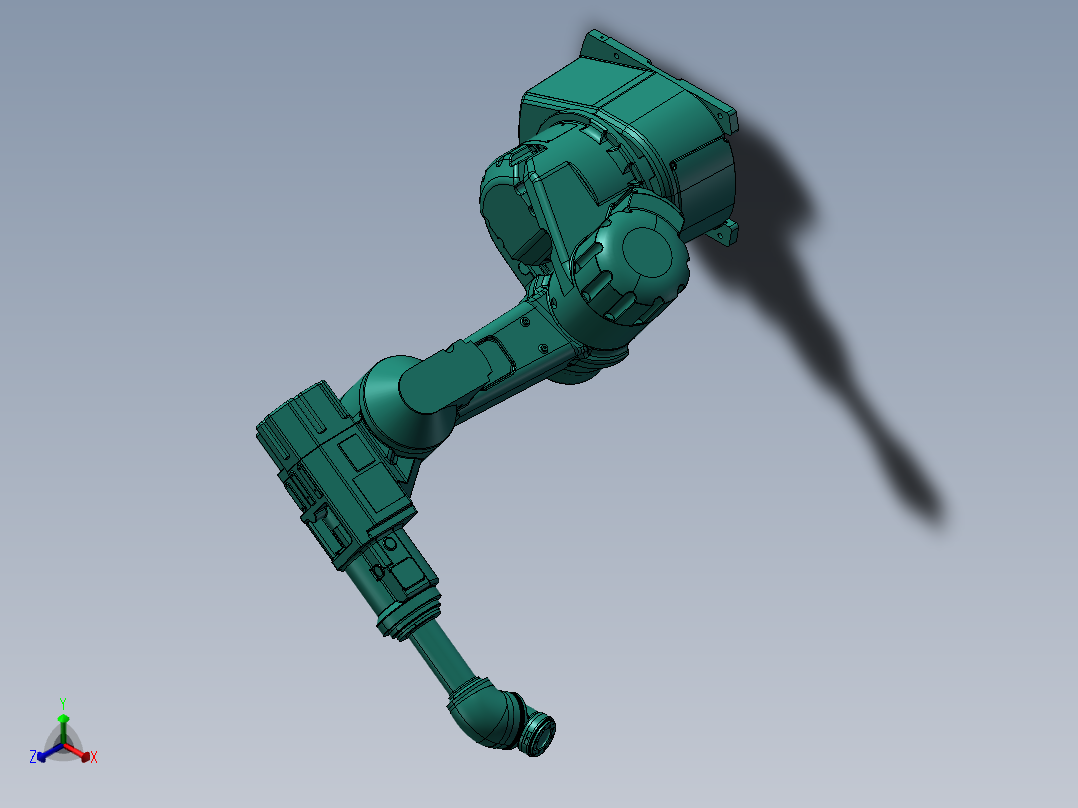 安川EPX2050正等轴测图