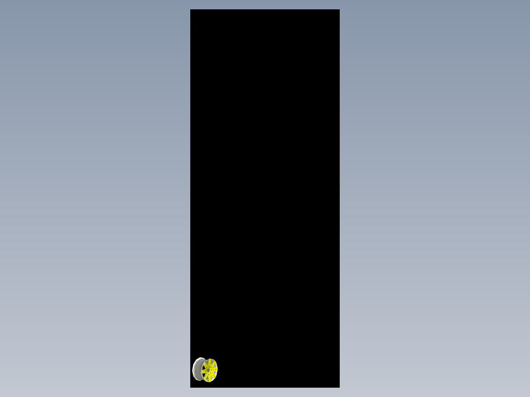 轮毂cad三维图纸